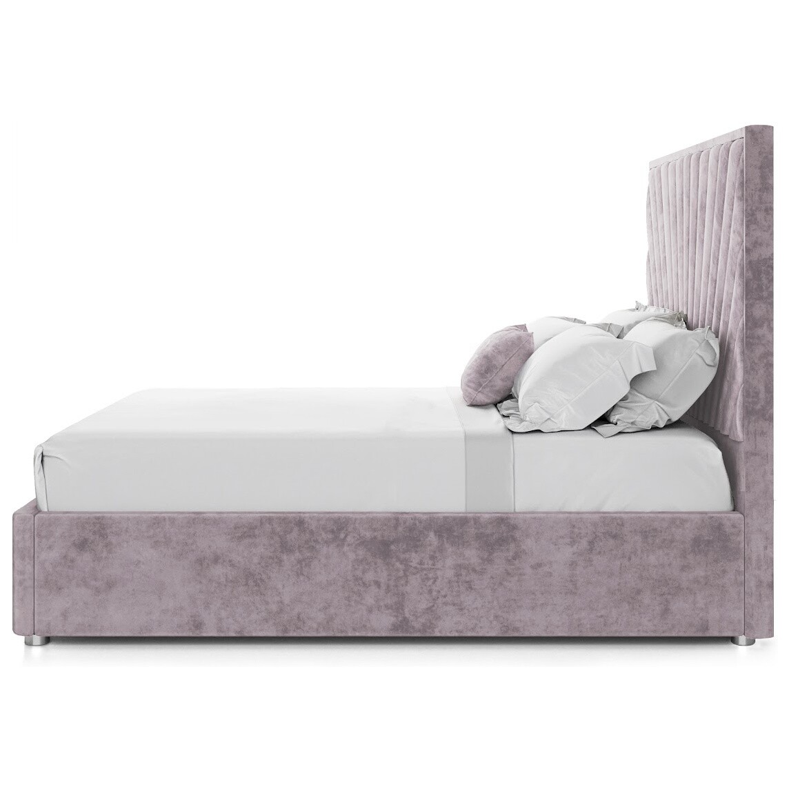 Кровать полутораспальная 140х200 сиреневая Sicilia - изображение 3
