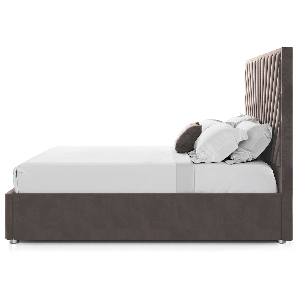 Кровать двуспальная 180х200 мокко Sicilia - изображение 5