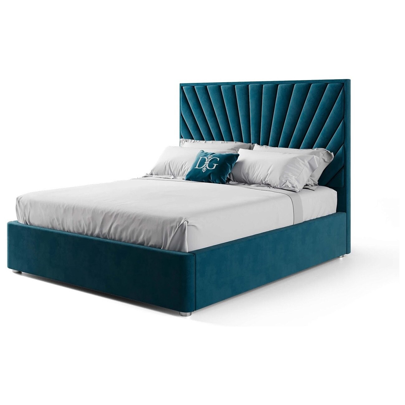 Кровать евро 200х200 изумруд Sicilia - изображение 4