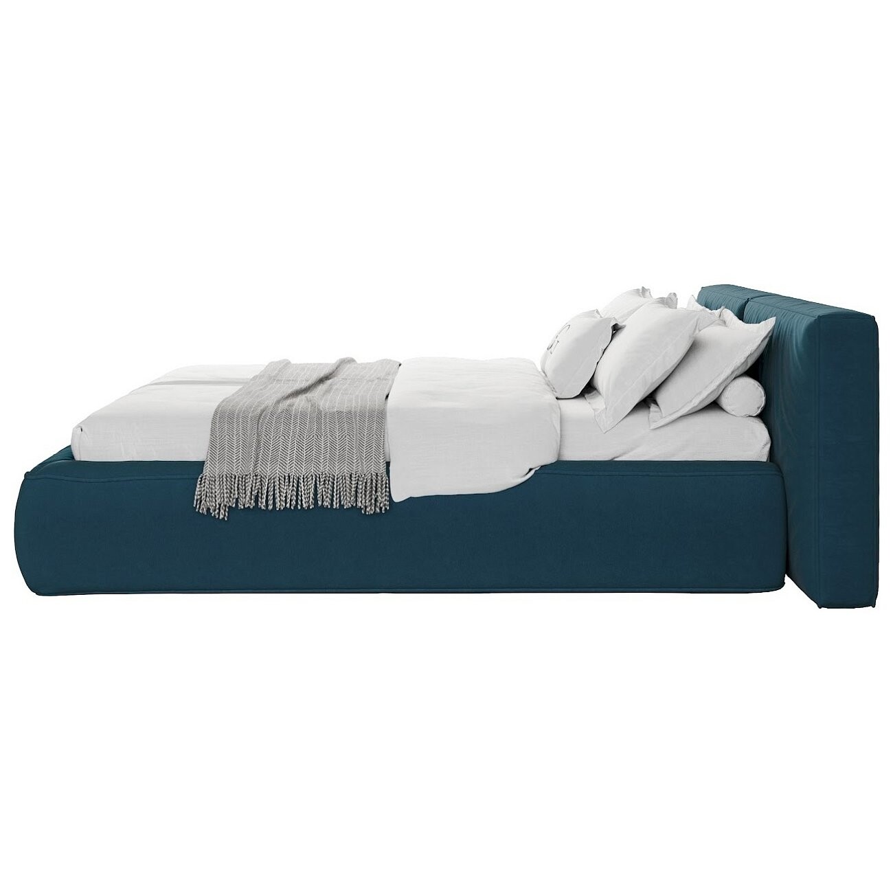 Кровать двуспальная 180х200 изумрудная "Хантер" - изображение 5