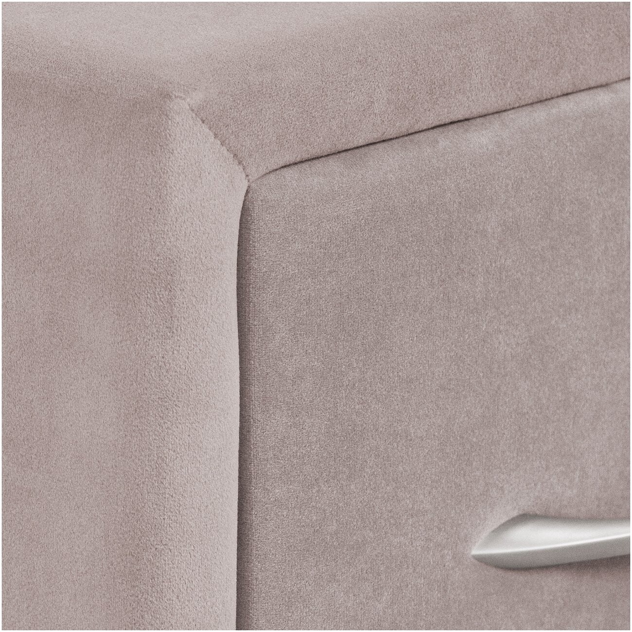 Прикроватная тумбочка с двумя ящиками мокко Эстетика - изображение 5