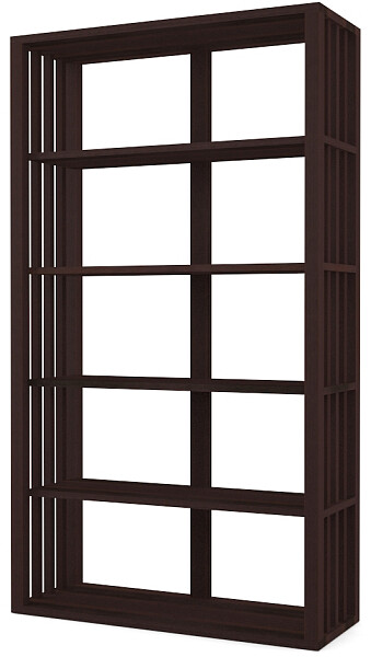 Стеллаж открытый черный 120 см Dilan Black - изображение 1