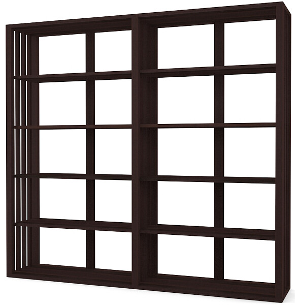 Стеллаж открытый черный 230 см Dilan Black - изображение 1
