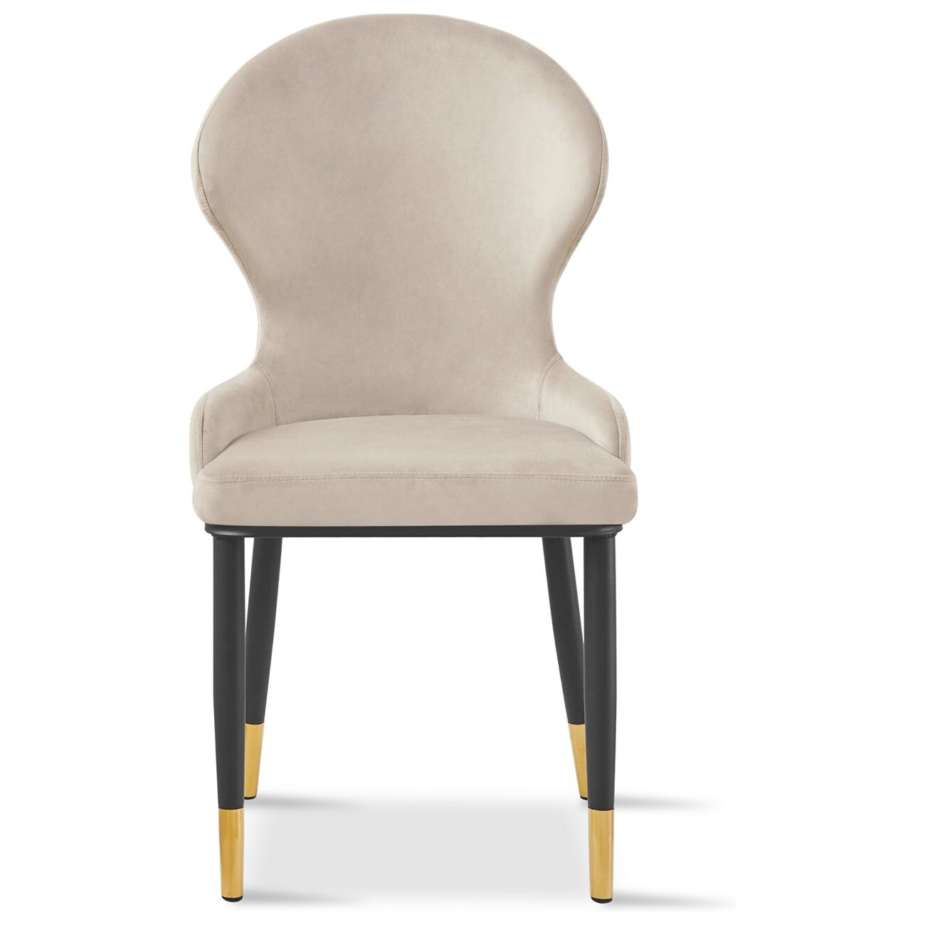 Стул обеденный велюр бежевый "Констанция" DC-3033casa - изображение 2