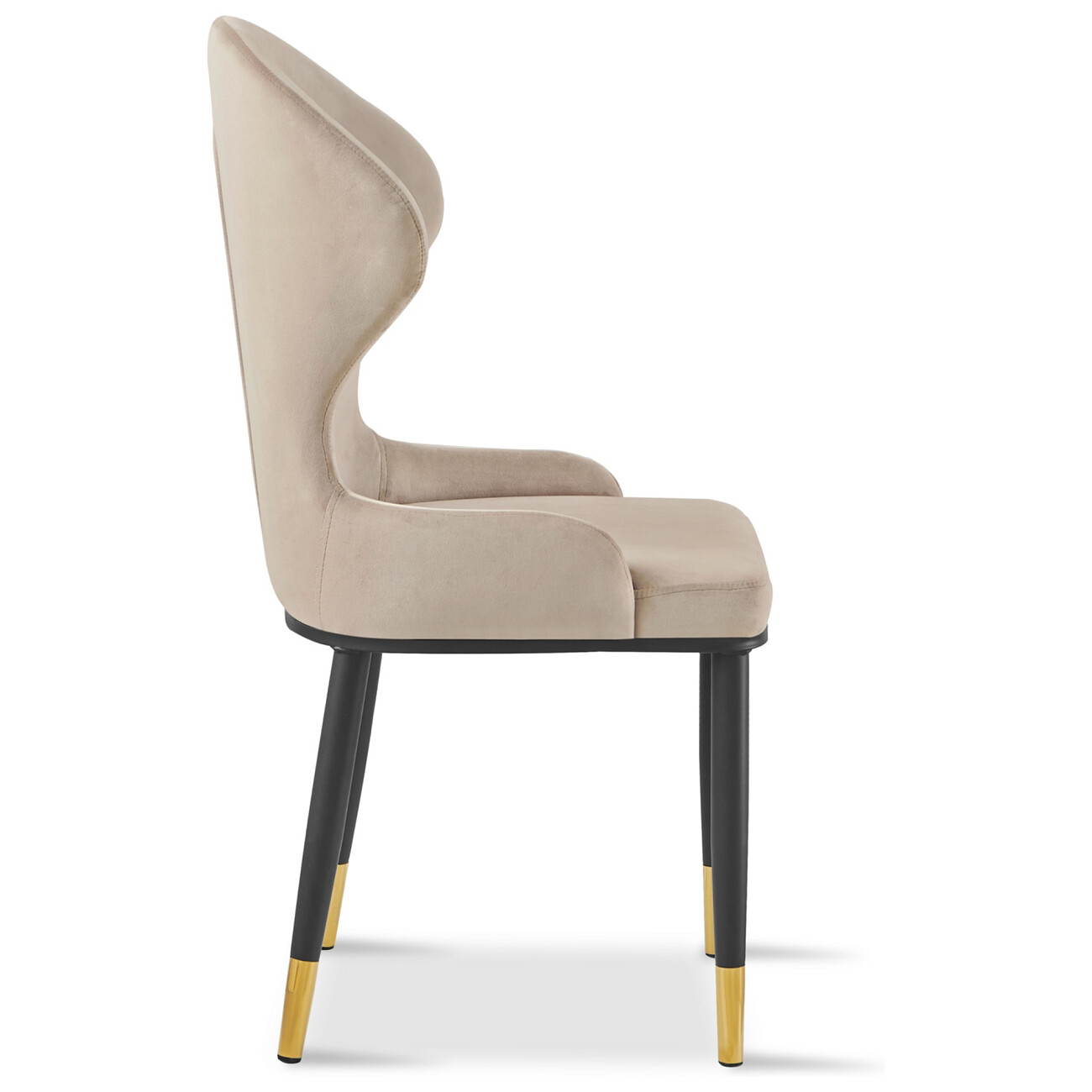 Стул обеденный велюр бежевый "Констанция" DC-3033casa - изображение 3