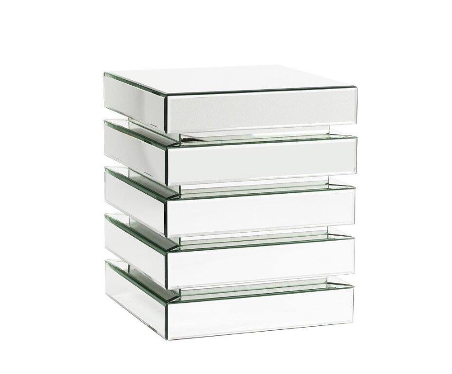 Приставной столик зеркальный 41 см Junto - изображение 2