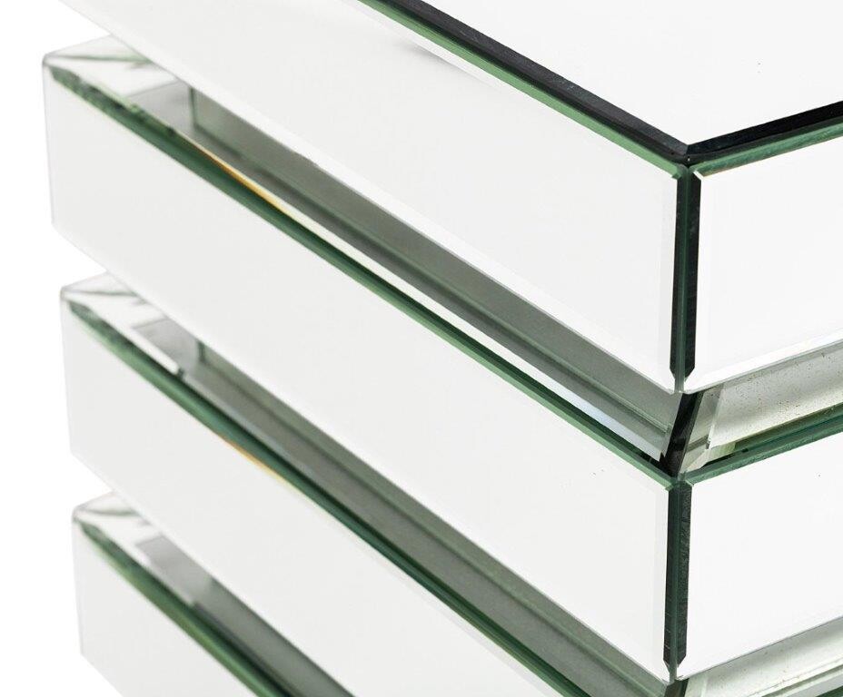 Приставной столик зеркальный 41 см Junto - изображение 4