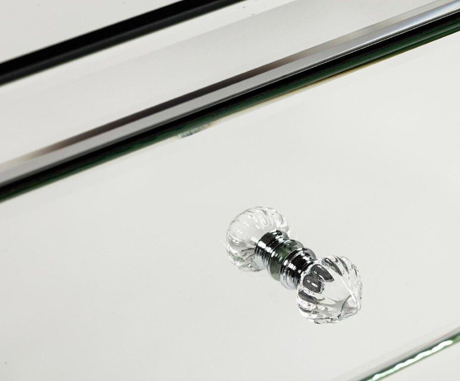 Приставной столик зеркальный с ящиком 61 см Hollywood - изображение 2