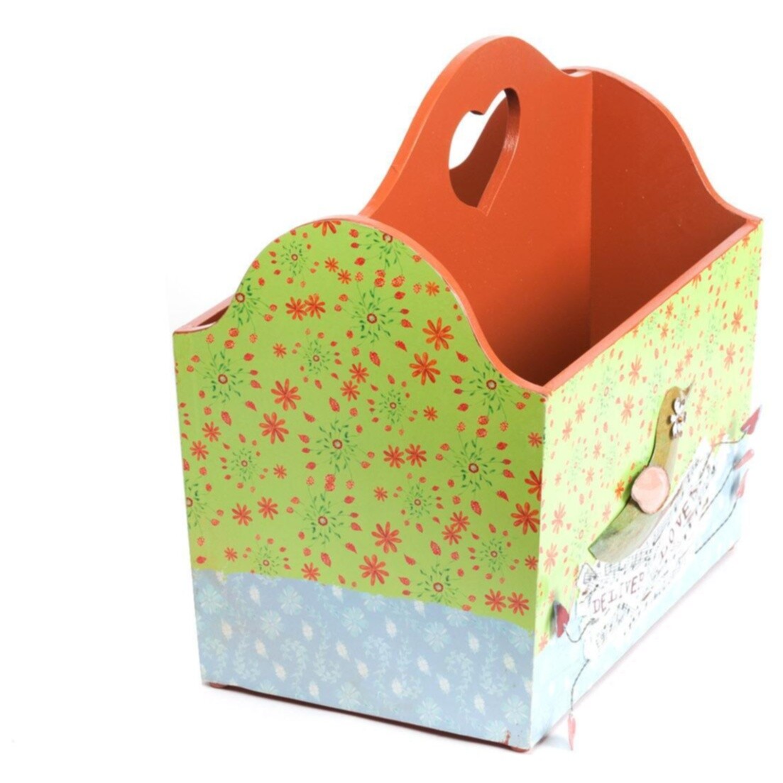 Декоративная подставка для журналов и газет Deliver Love - изображение 2