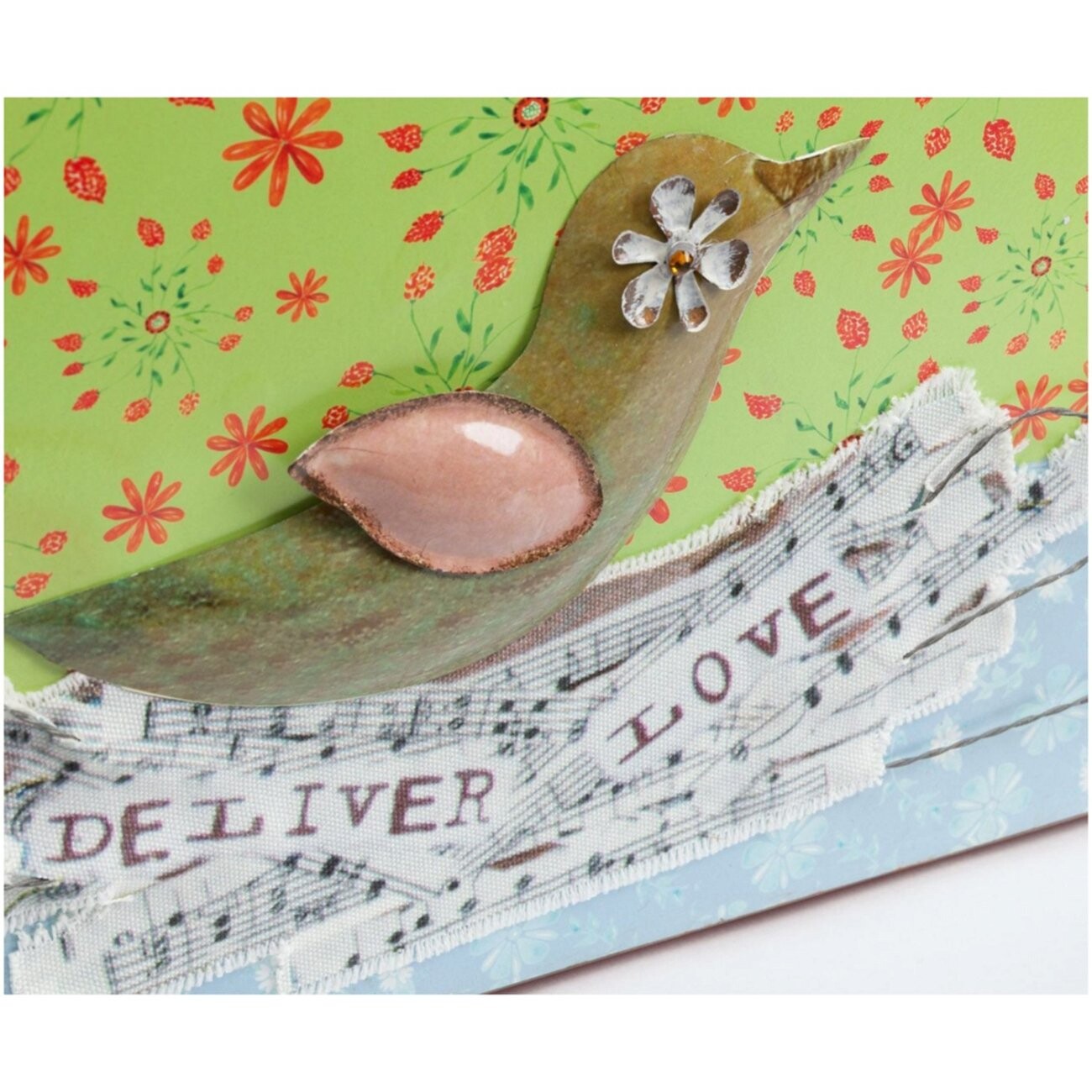 Декоративная подставка для журналов и газет Deliver Love - изображение 3