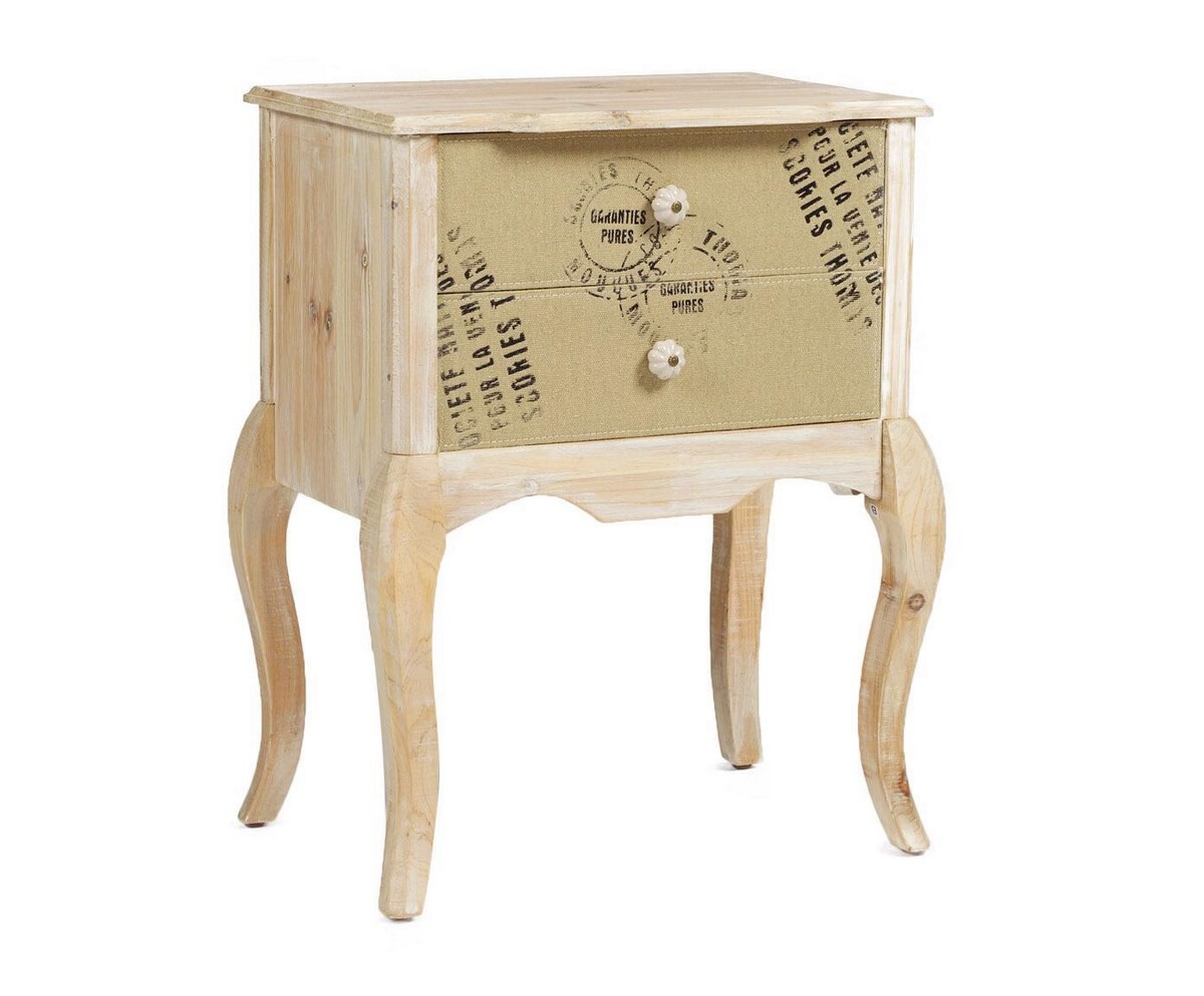 Тумбочка прикроватная для спальни бежевая Parcel - изображение 2