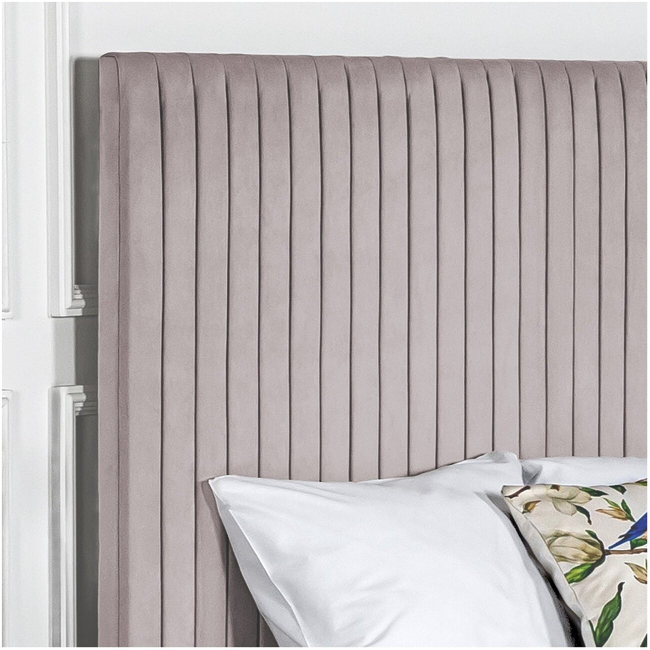 Кровать евро с подъемным механизмом и ящиком для белья 200х200 мокко Amore - изображение 4