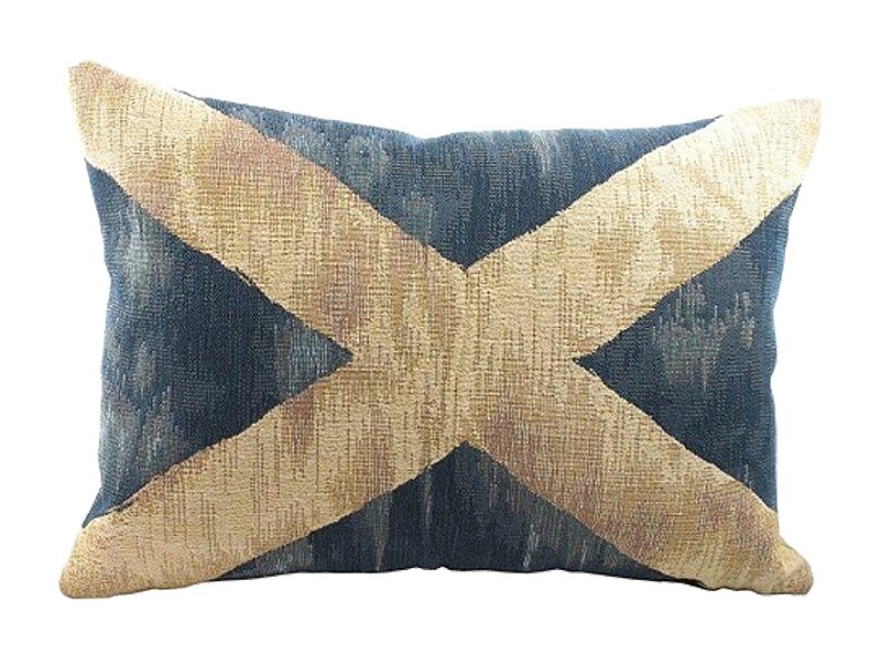 Подушка с шотландским флагом