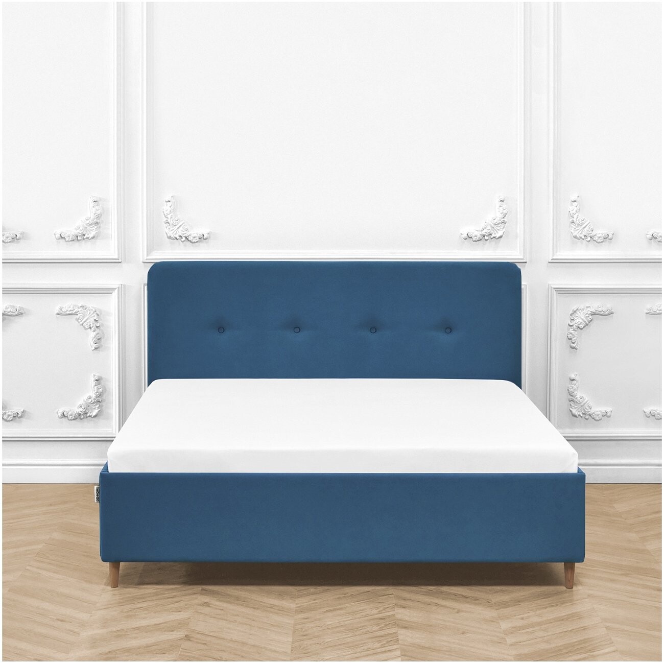 Кровать евро с ортопедическим основанием 200х200 капри "Сканди" - изображение 7