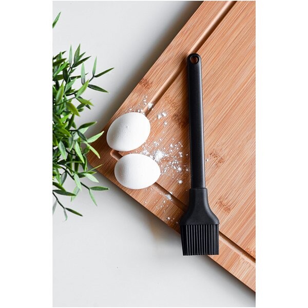 Кисть для гриля силиконовая черная Grillborste - изображение 1