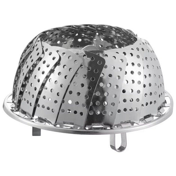 Пароварка-вставка из нержавеющей стали серебряная Angkokare - изображение 1