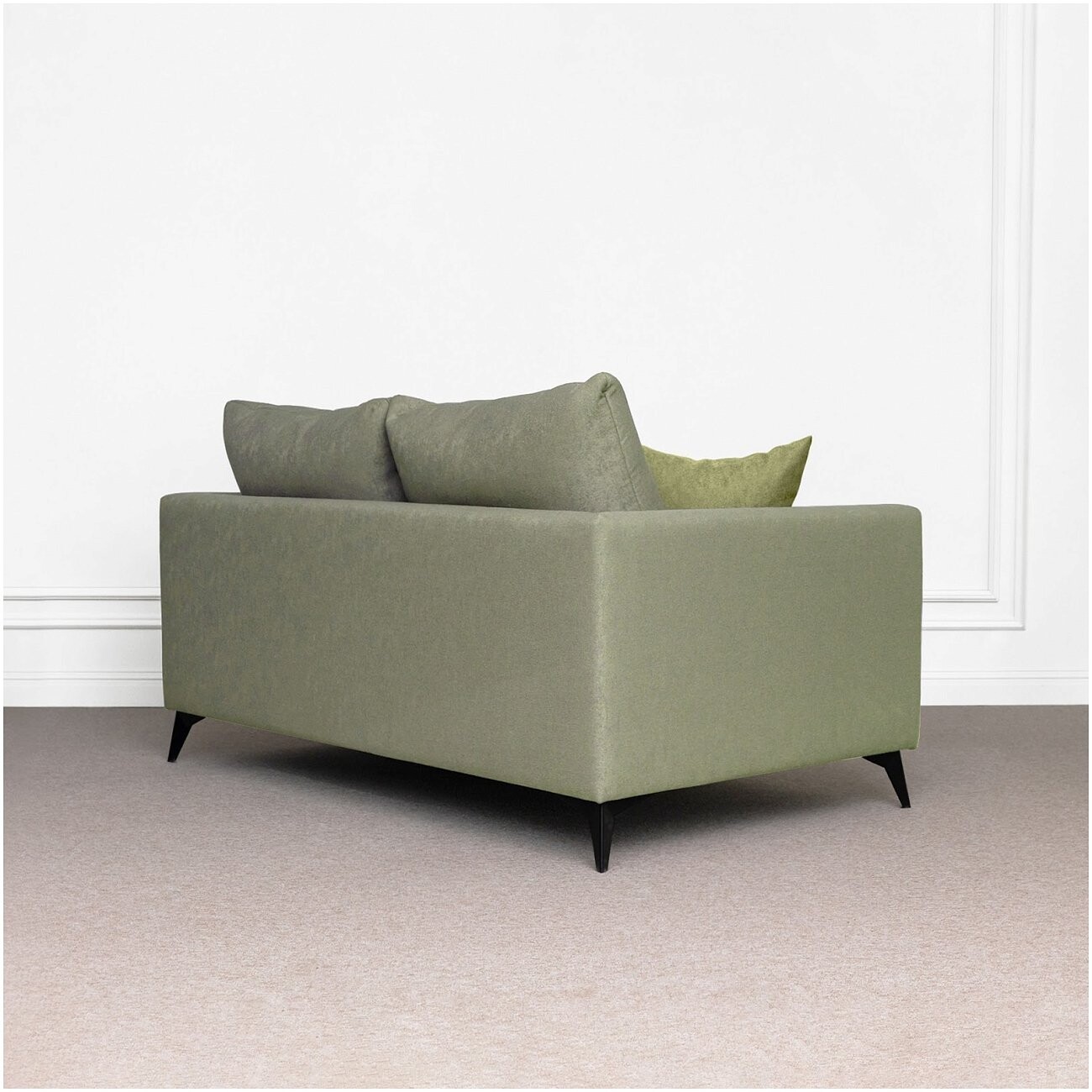 Диван прямой двухместный зеленый "Марсель" - изображение 7