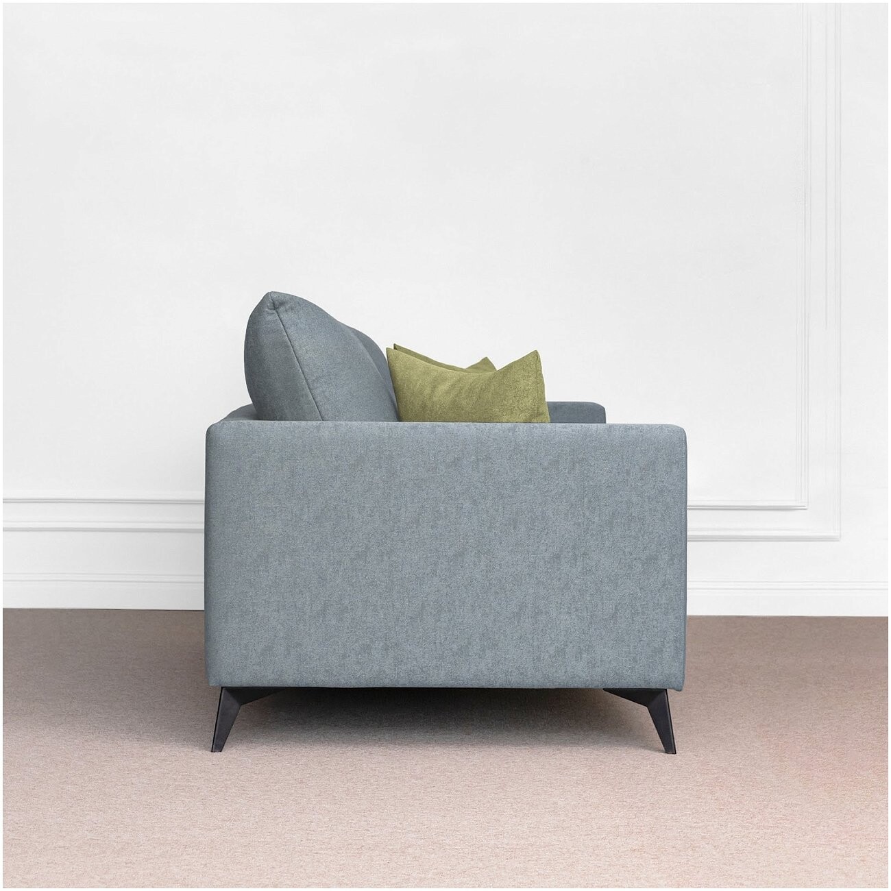 Диван прямой двухместный голубой "Марсель" - изображение 6