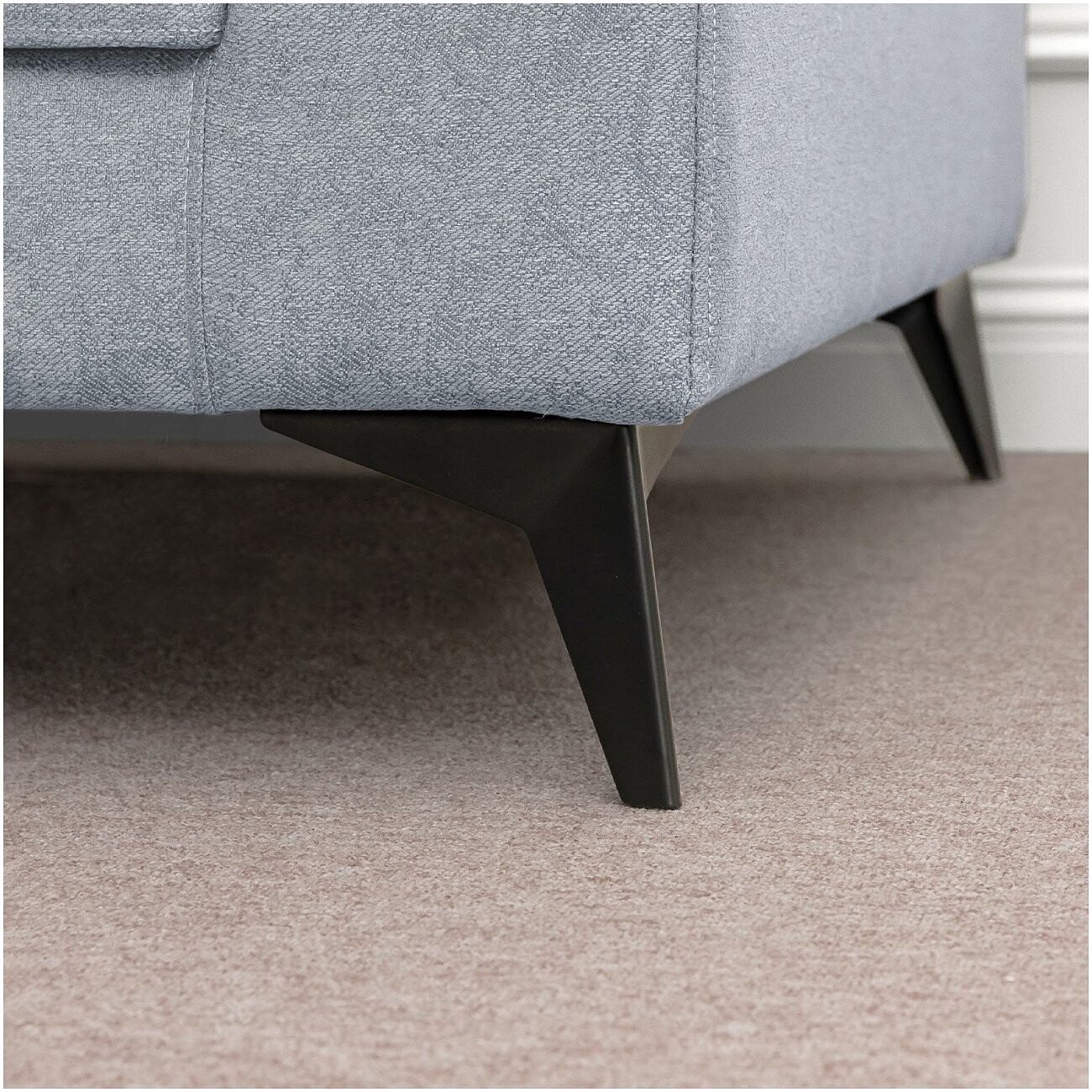 Диван прямой двухместный голубой "Марсель" - изображение 8