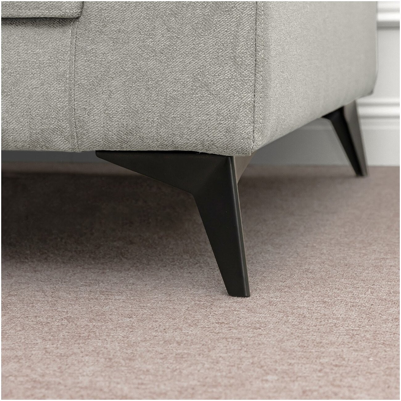 Диван прямой двухместный серый "Марсель" - изображение 8