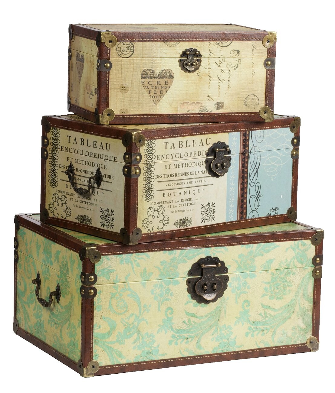 Декоративный сундук Provence Mint - изображение 6