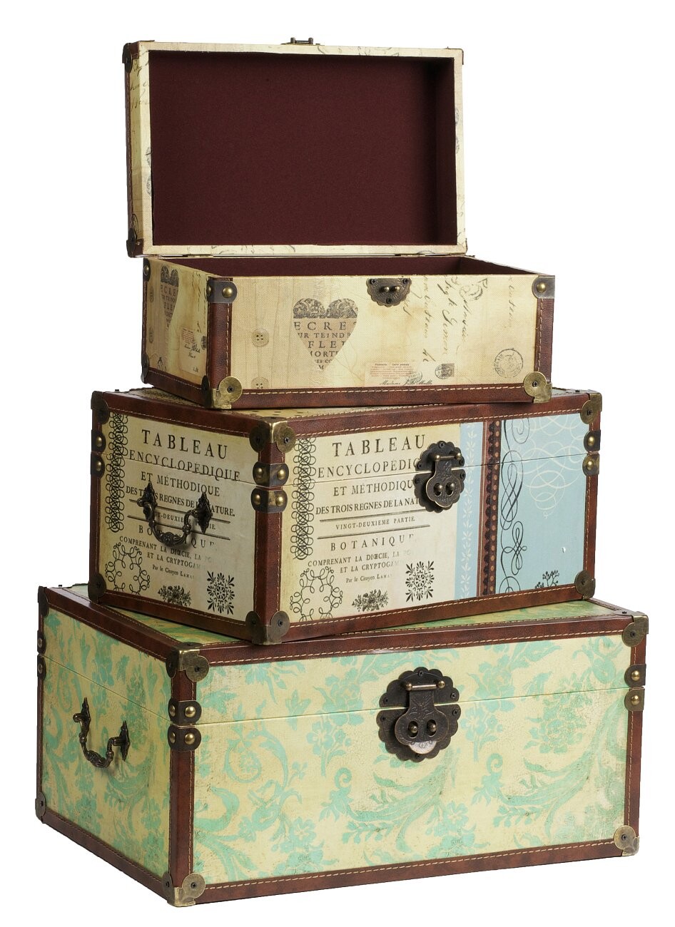 Декоративный сундук Provence Mint - изображение 7