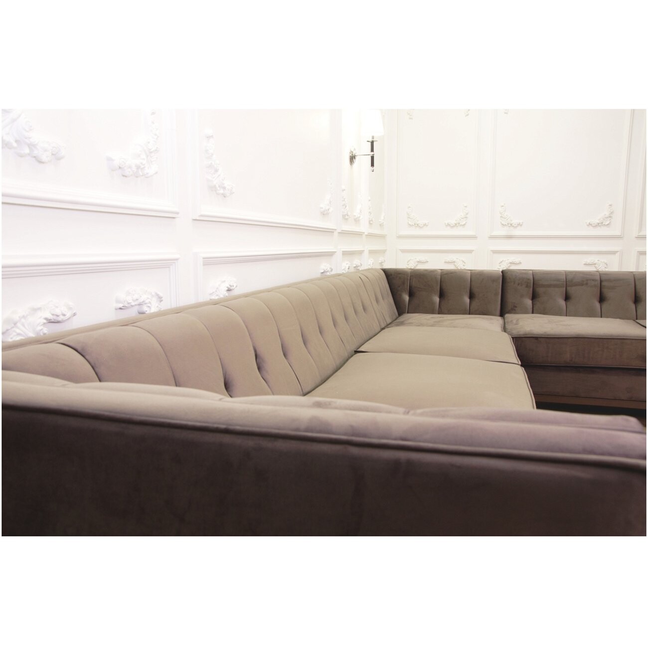 Диван Cruze угловой коричневый - изображение 2