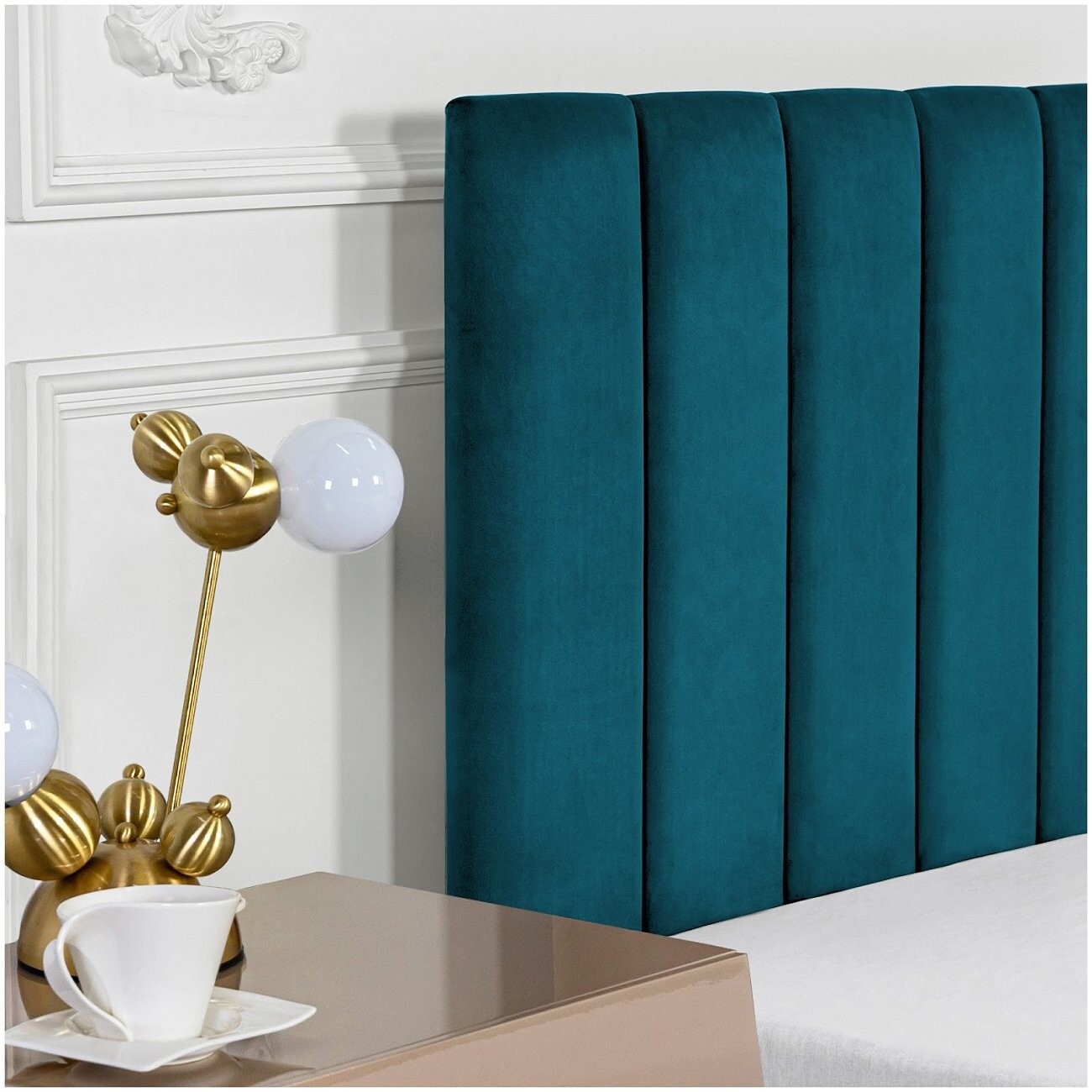 Кровать подростковая с подъемным механизмом и ящиком для белья 90х200 изумрудная Вега - изображение 4