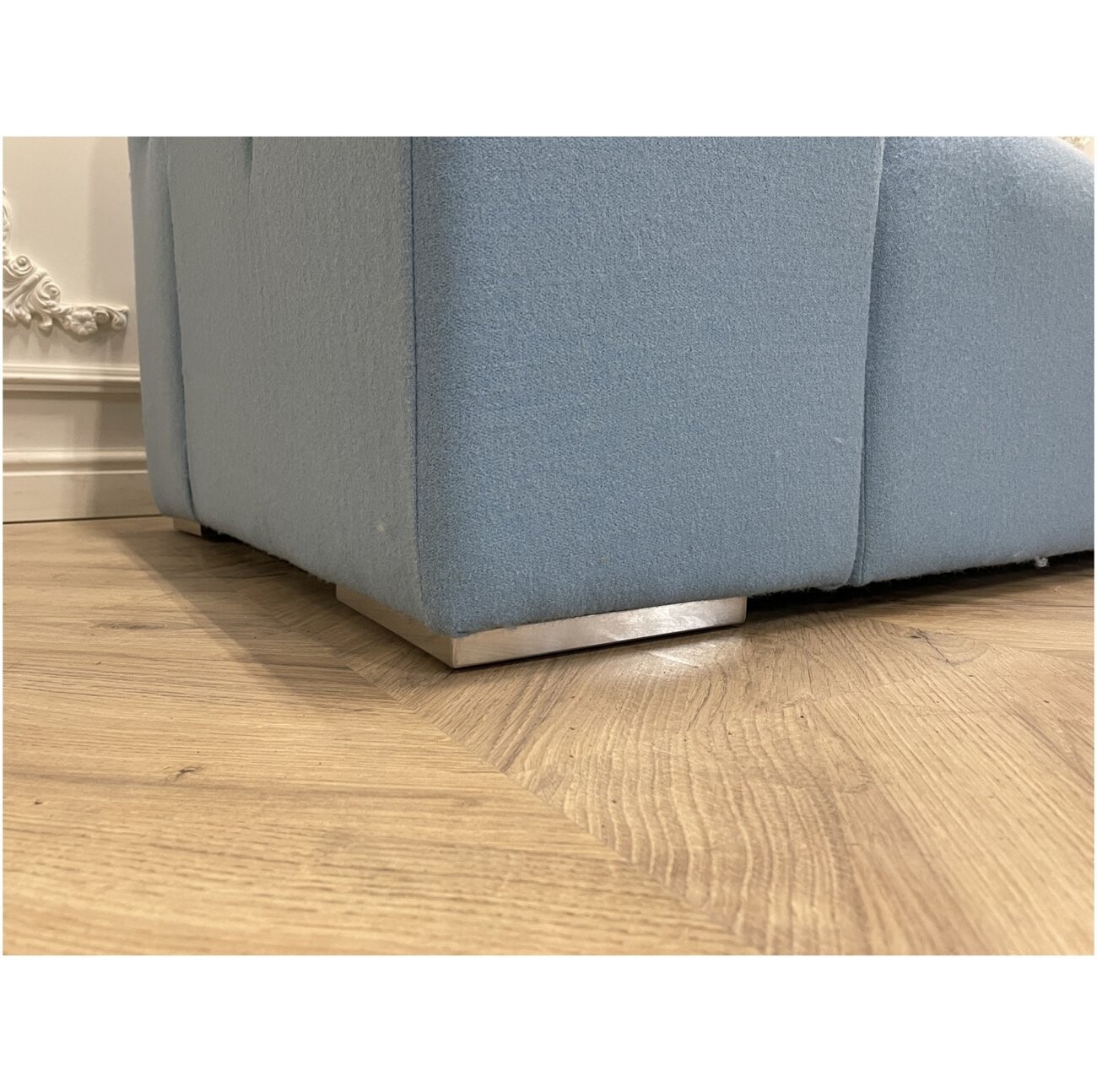 Диван модульный трехместный правый голубой, зеленый Tufty-Time Sofa - изображение 5