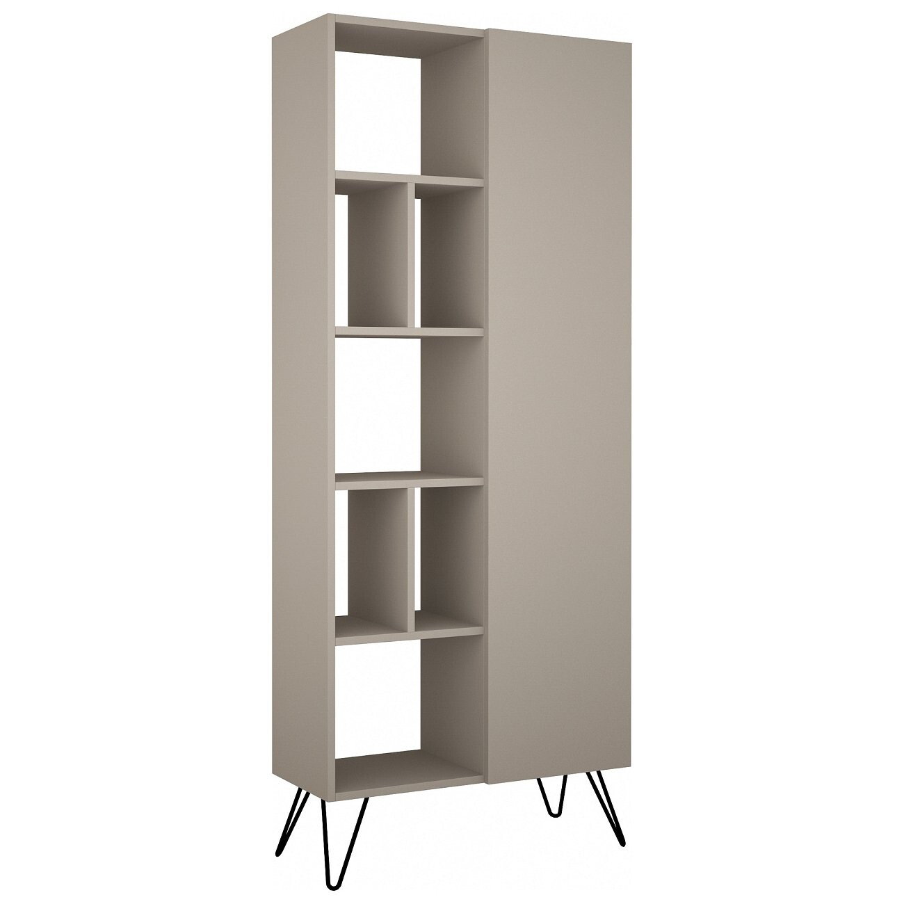 Mocha bookcase deals