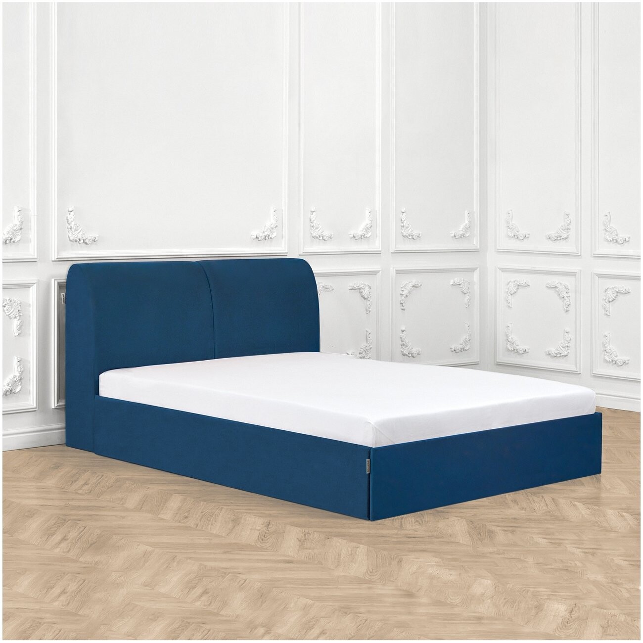 Кровать двуспальная с подъемным механизмом и ящиком для белья 160х200 капри "Альба" - изображение 7