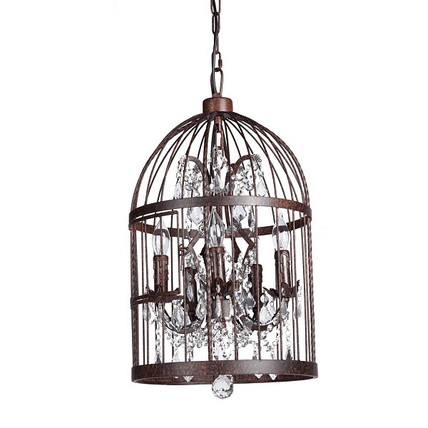 Люстра Vintage Birdcage (35*35*61) бронза - изображение 1