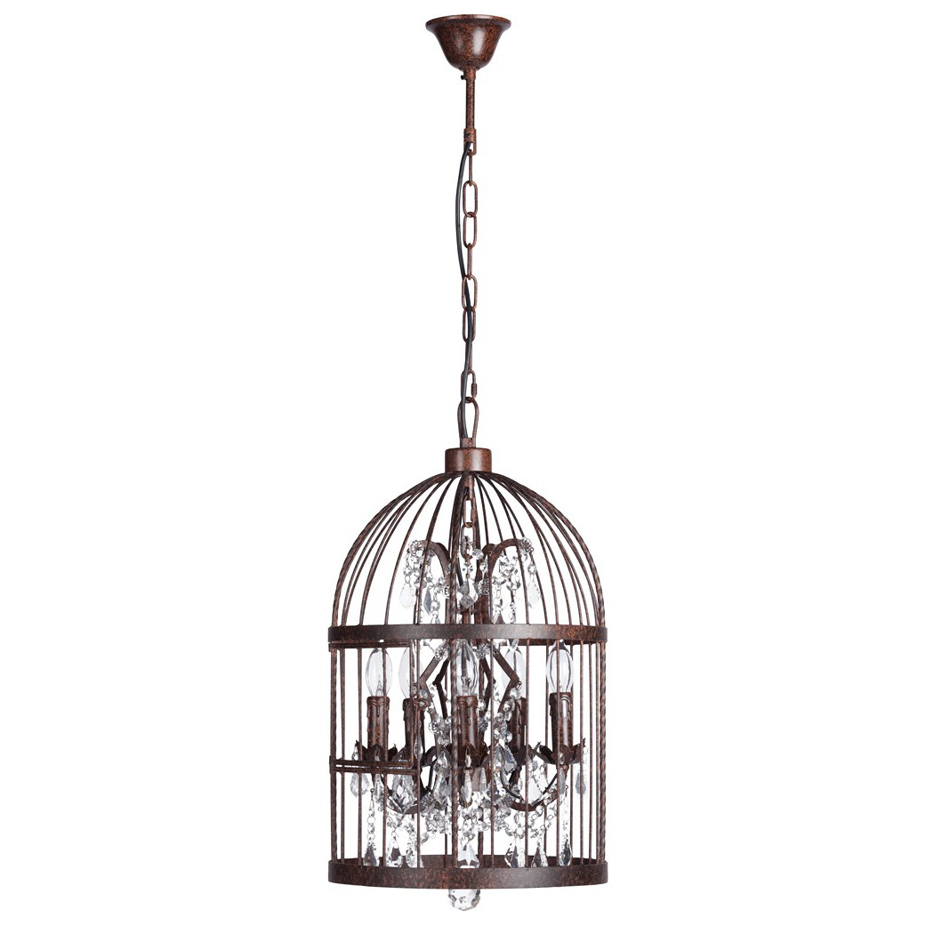 Люстра Vintage Birdcage (35*35*61) бронза - изображение 2