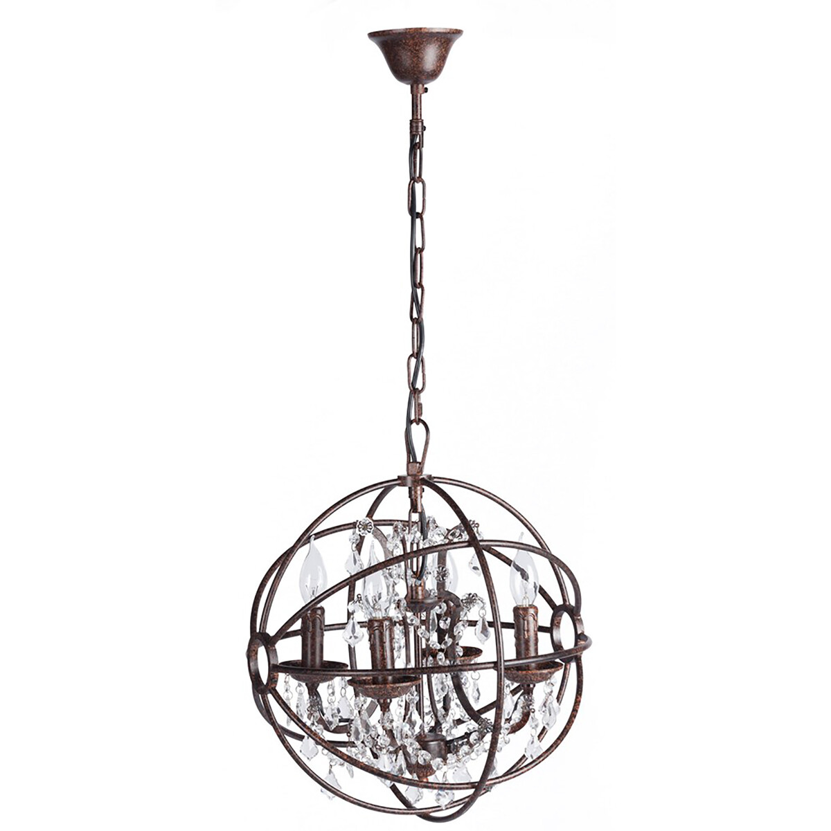 Люстра Foucault's Orb Crystal (40*40*45) бронза - изображение 2