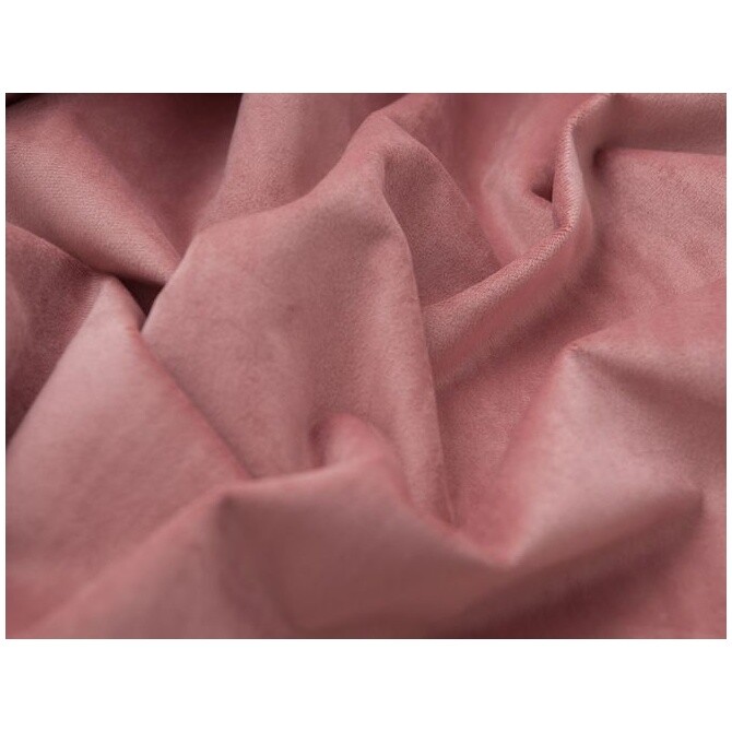 Кровать односпальная с подъемным механизмом и ящиком для белья 90х200 пыльно-розовая Вега Мини - изображение 8