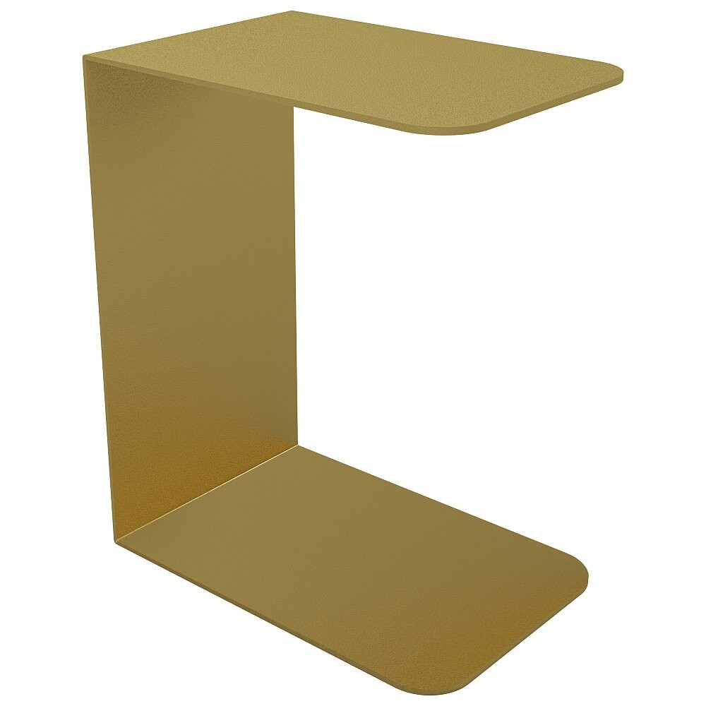  столик металлический приставной золото Riloni GGT-12-1 .