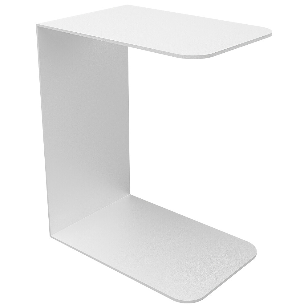  столик металлический приставной белый Riloni GGT-12-3 .