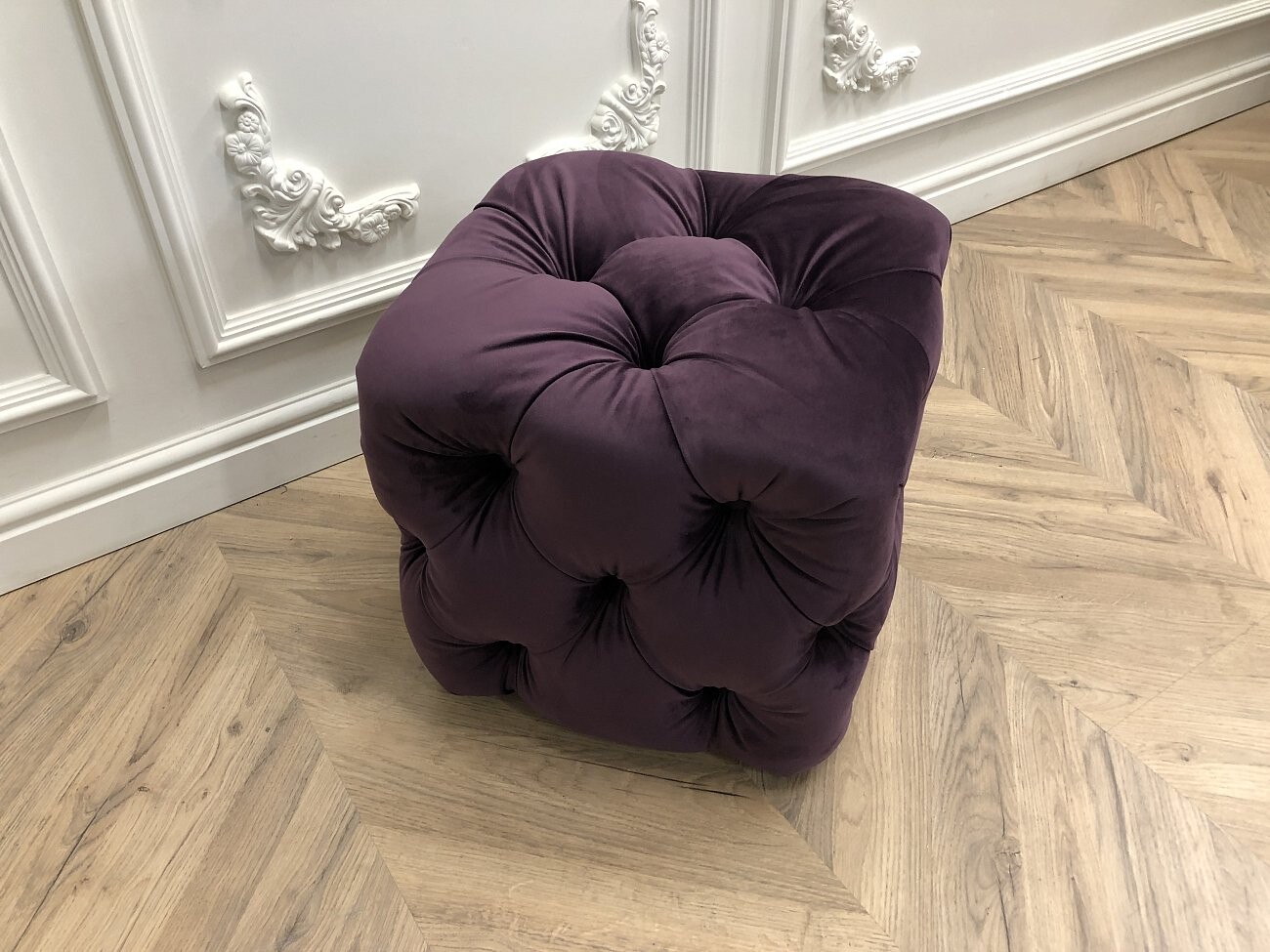 Пуф Manele Bordo фиолетовый - изображение 4