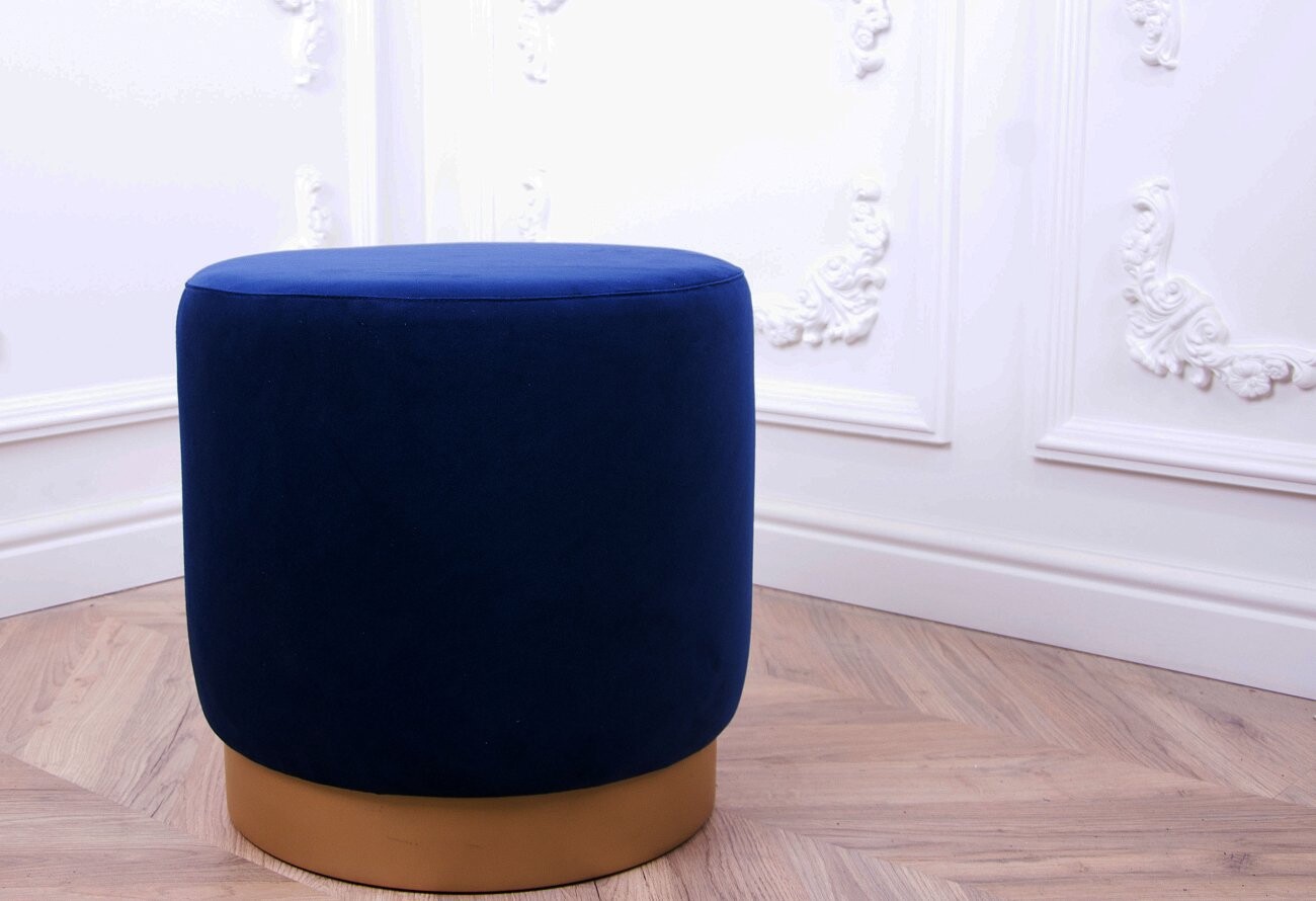 Пуф Osman темно-синий - изображение 3