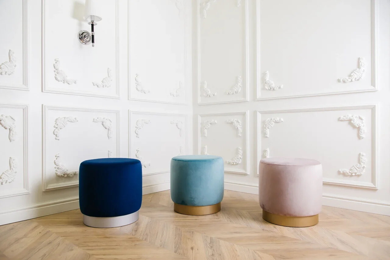 Пуф Osman темно-синий - изображение 5