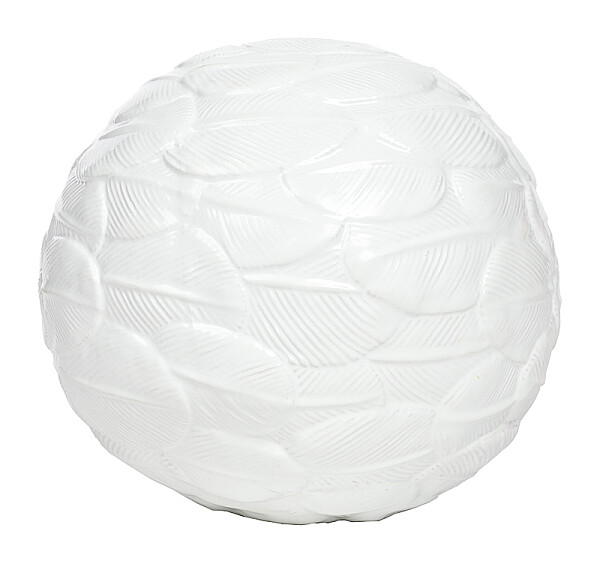 Шар декоративный белый White Big - изображение 1