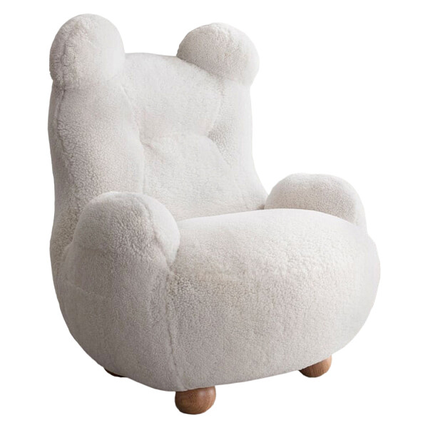 Кресло детское белое Baby Bear - изображение 1