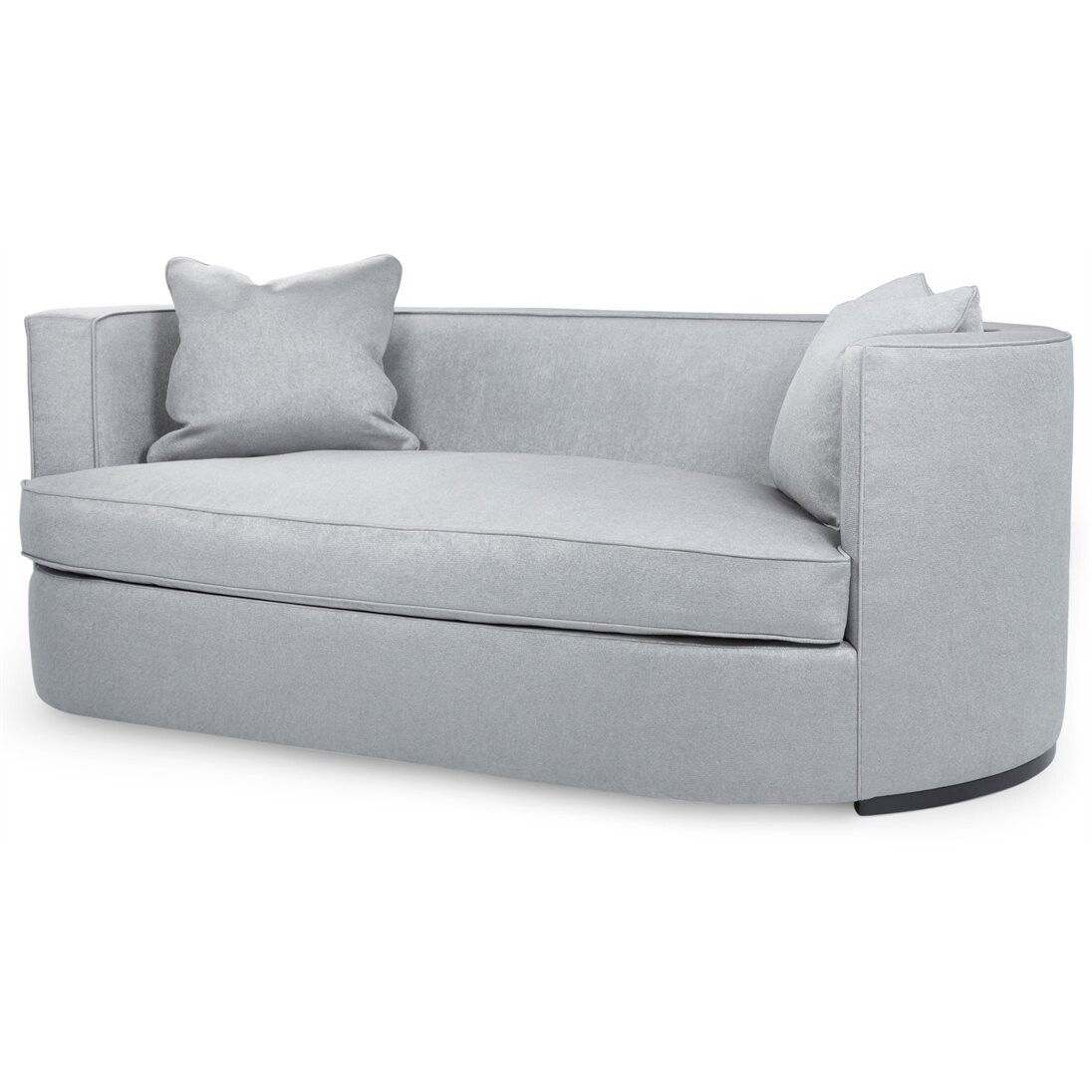 Диван Vierra трехместный прямой серый - изображение 2