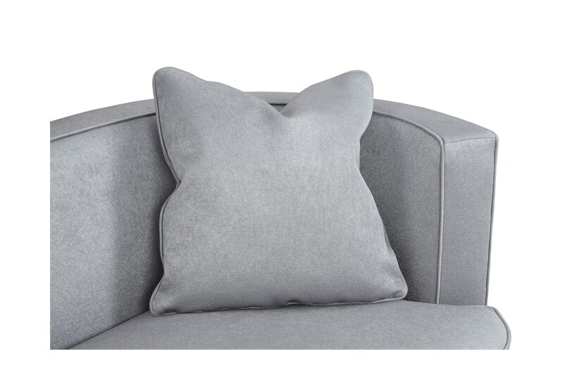 Диван Vierra трехместный прямой серый - изображение 4