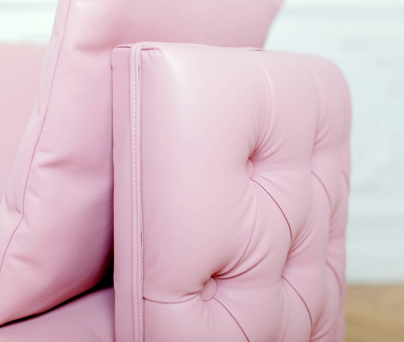 Кресло круглое синее с подушками Monroe - изображение 3