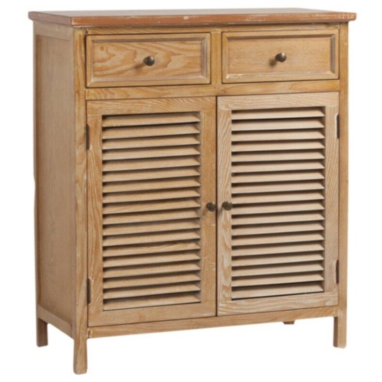 Буфет деревянный с ящиками и дверцами-ставнями Vitoria - изображение 3