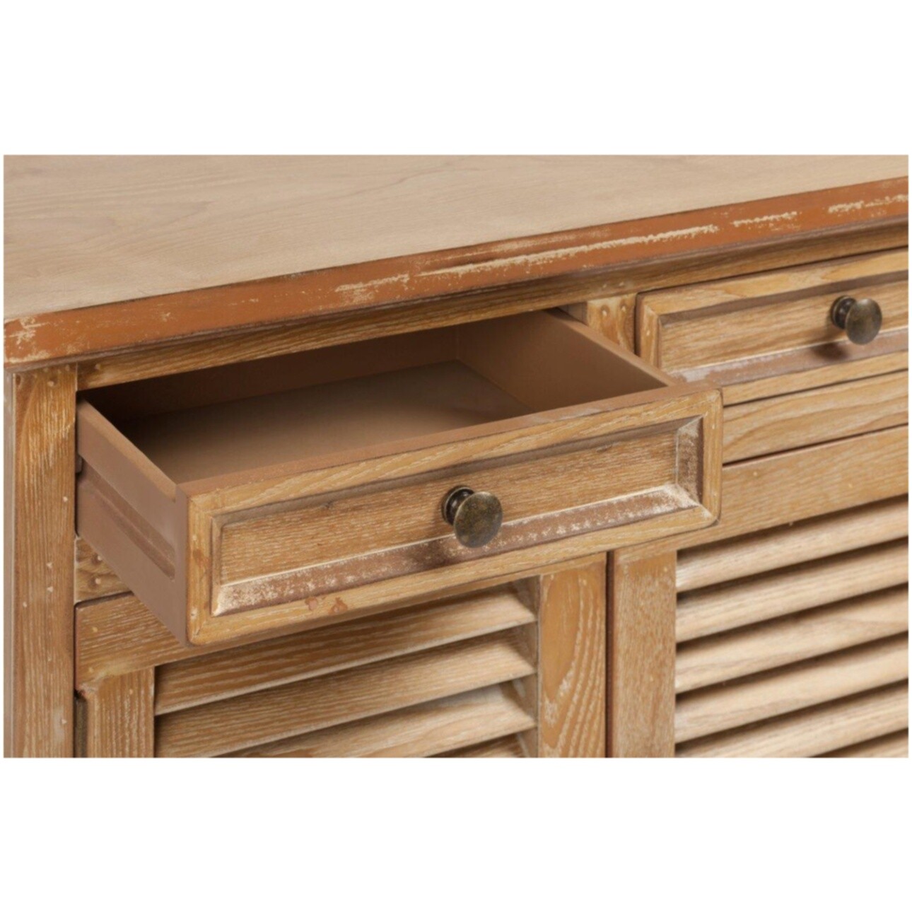 Буфет деревянный с ящиками и дверцами-ставнями Termona - изображение 4