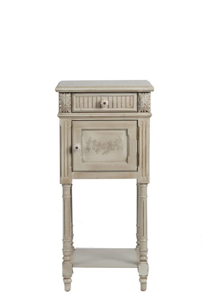 Тумбочка прикроватная высокая бежевая Kokette - изображение 2