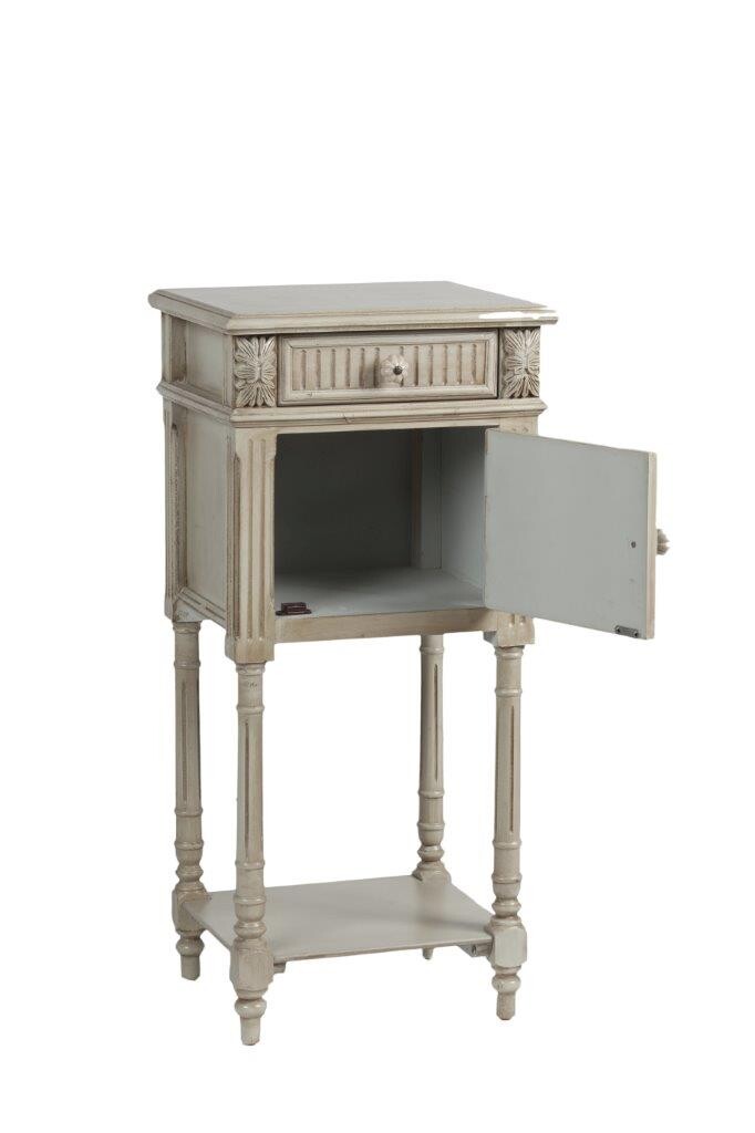 Тумбочка прикроватная высокая бежевая Kokette - изображение 3