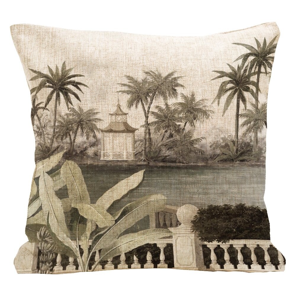 Декоративная подушка «Река Чао-Прайя»